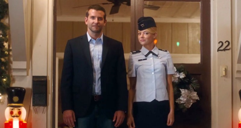 Bradley Cooper stars as Brian Gilcrest and Emma Stone stars as Ng in Columbia Pictures' Aloha (2015)