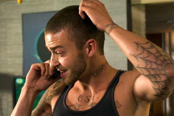 Justin Timberlake as Frankie Ballenbacher in New Line Cinema's 