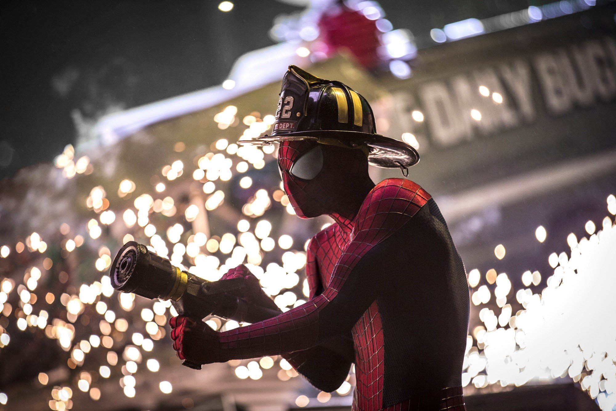 Spider-Man from Columbia Pictures' The Amazing Spider-Man 2 (2014)