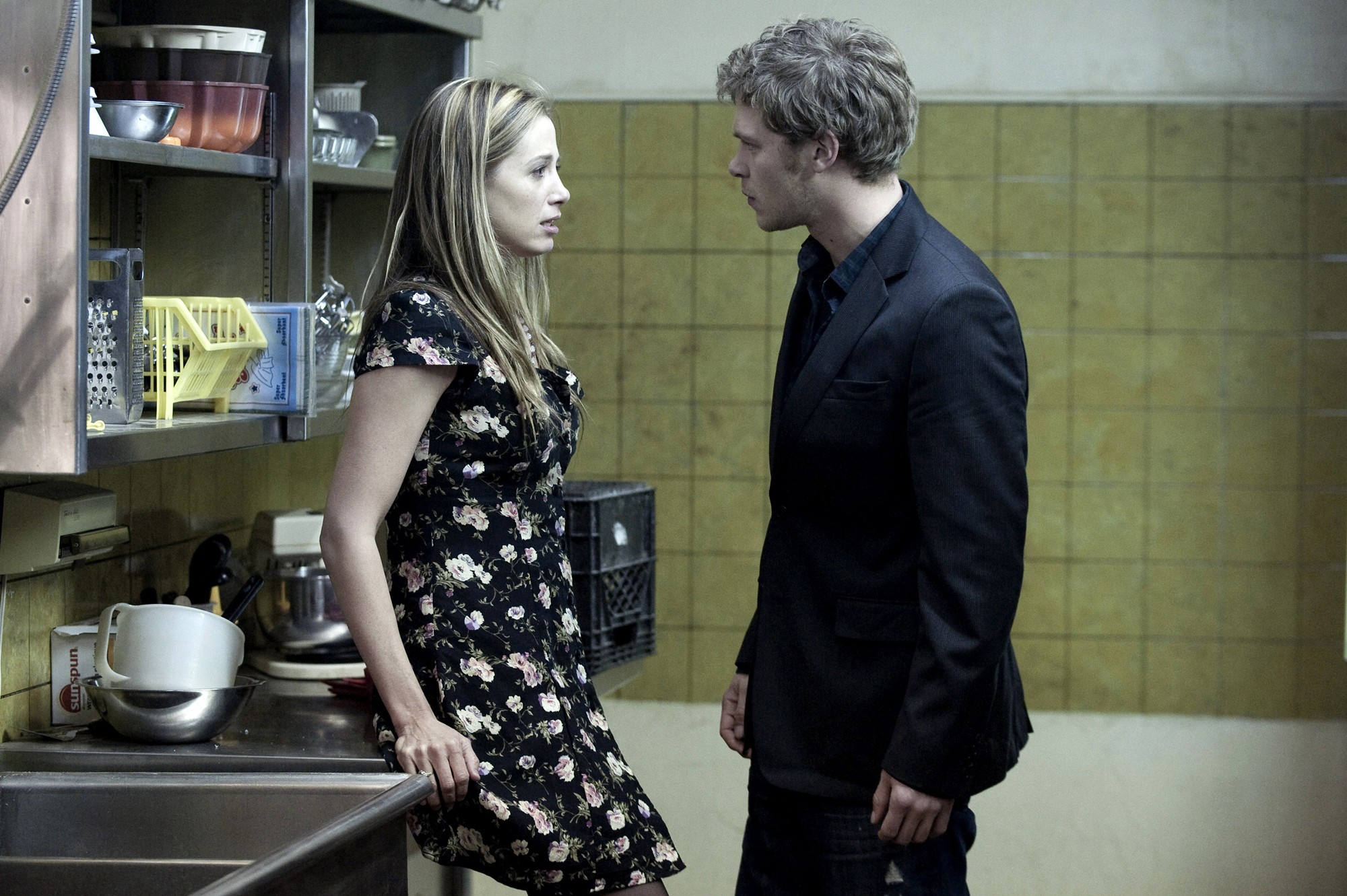 Mira Sorvino and Joseph Morgan stars as Rusty in Magnolia Pictures' Angels Crest (2011)