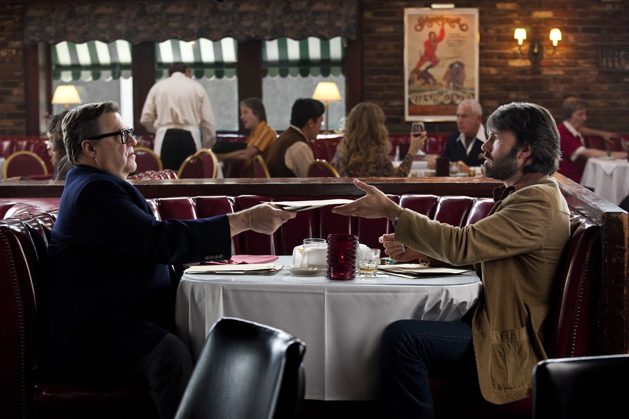 John Goodman stars as John Chambers and Ben Affleck stars as Tony Mendez in Warner Bros. Pictures' Argo (2012)