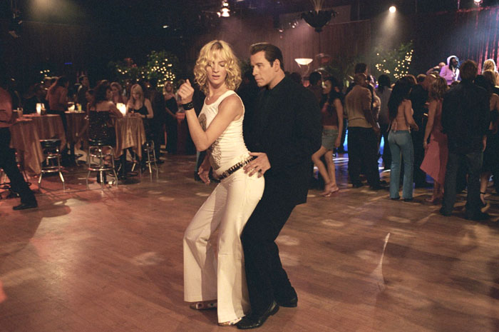 John Travolta and Uma Thurman in MGM's Be Cool (2005)