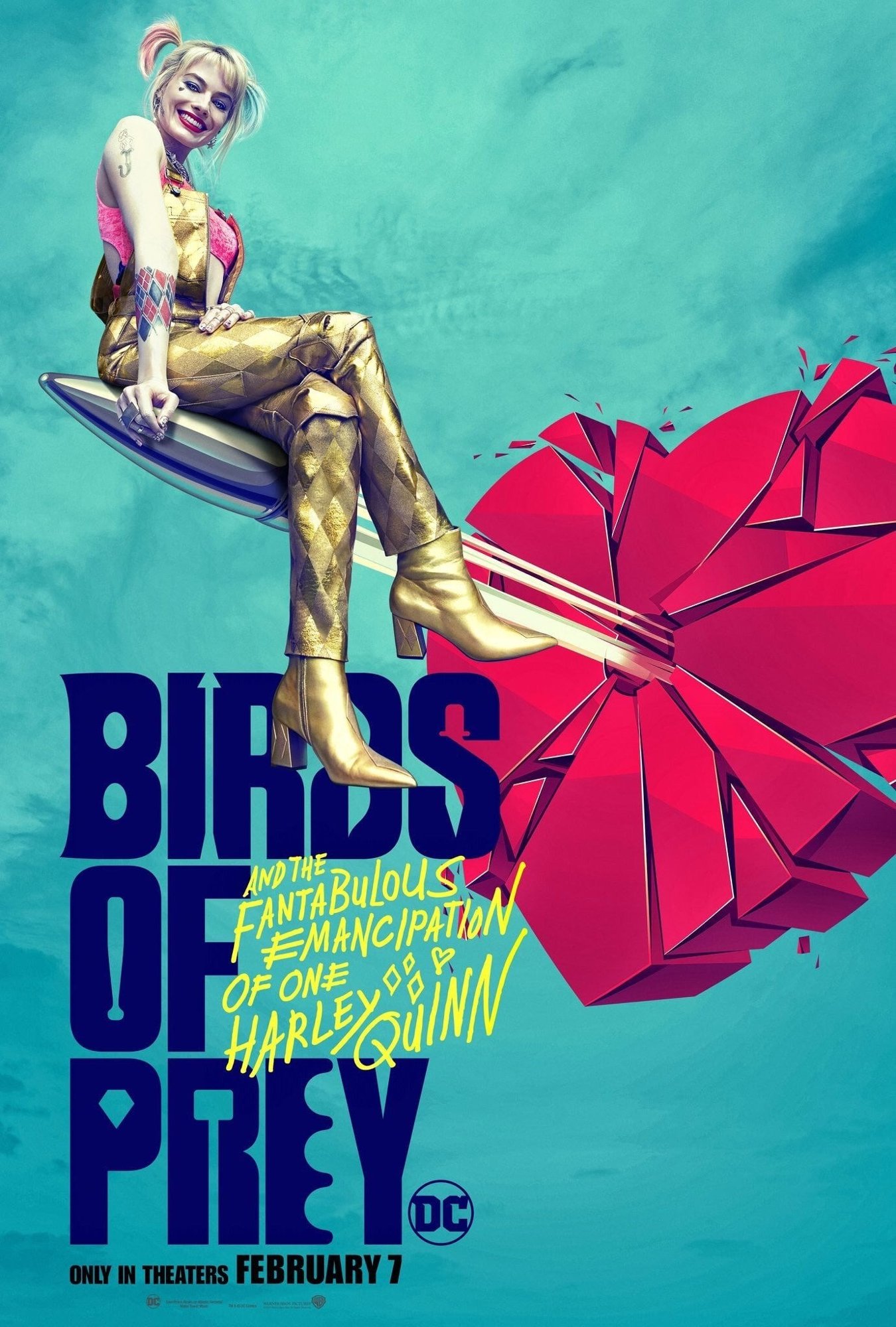 Poster of Warner Bros. Pictures' Birds of Prey: And the Fantabulous Emancipation of One Harley Quinn (2020)