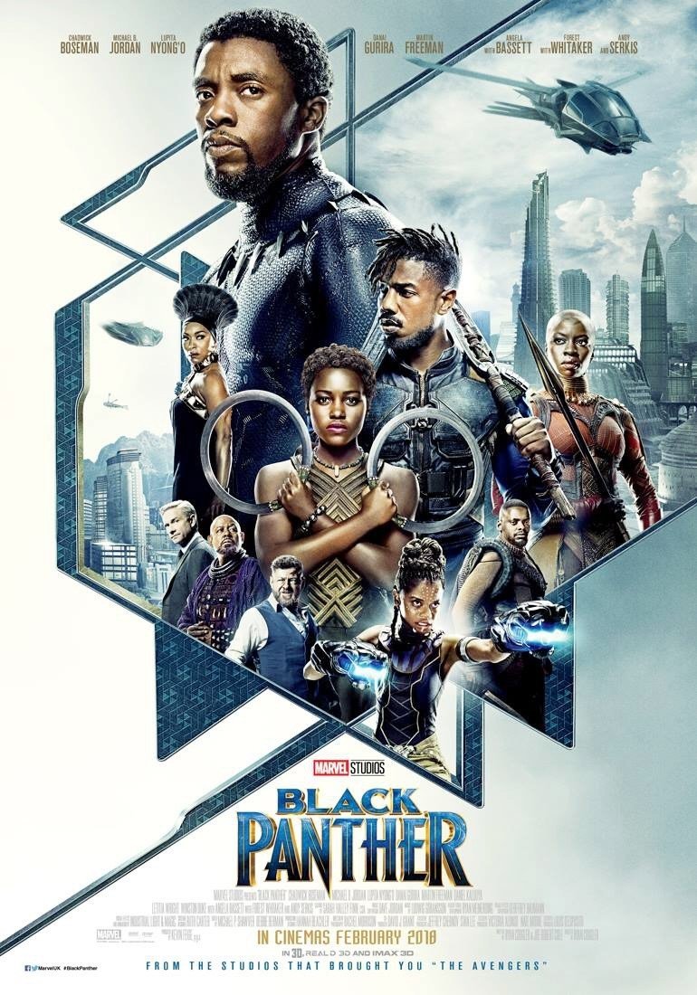 Poster of Walt Disney Pictures' Black Panther (2018)