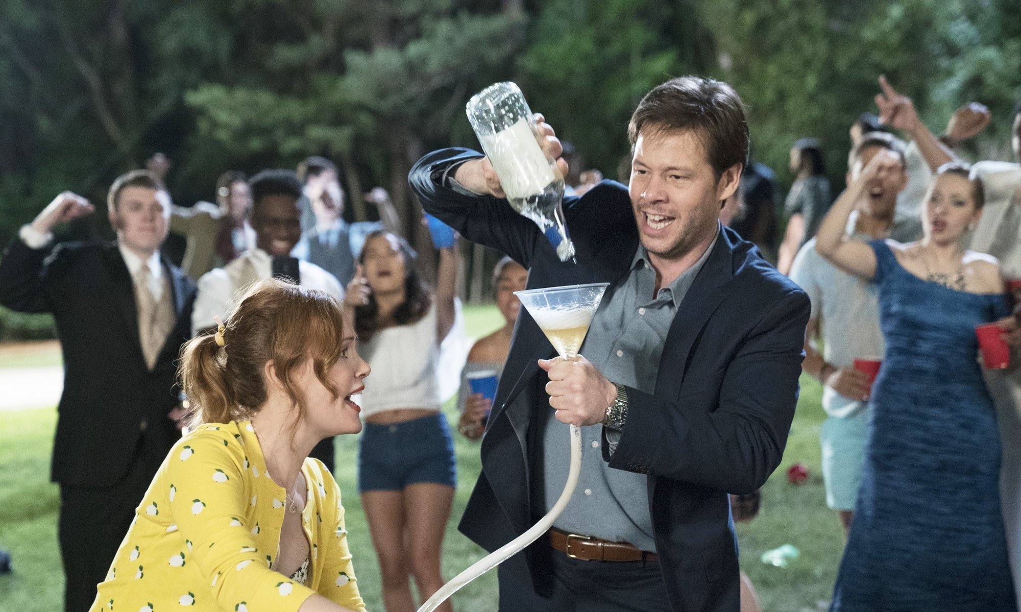 Leslie Mann and Ike Barinholtz in Universal Pictures' Blockers (2018)
