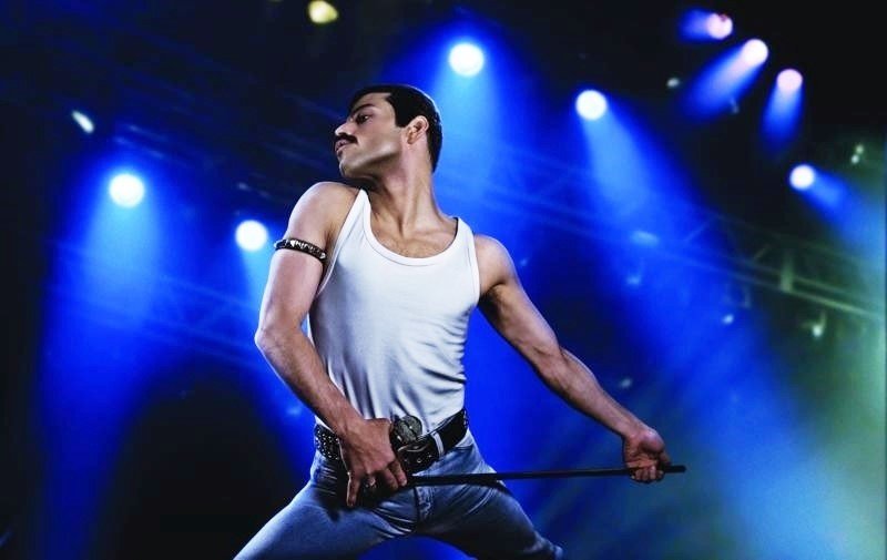 Rami Malek stars as Freddie Mercury in 20th Century Fox's Bohemian Rhapsody (2018)