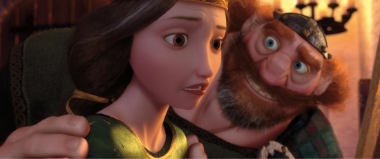 Queen Elinor and King Fergus of Walt Disney Pictures' Brave (2012)