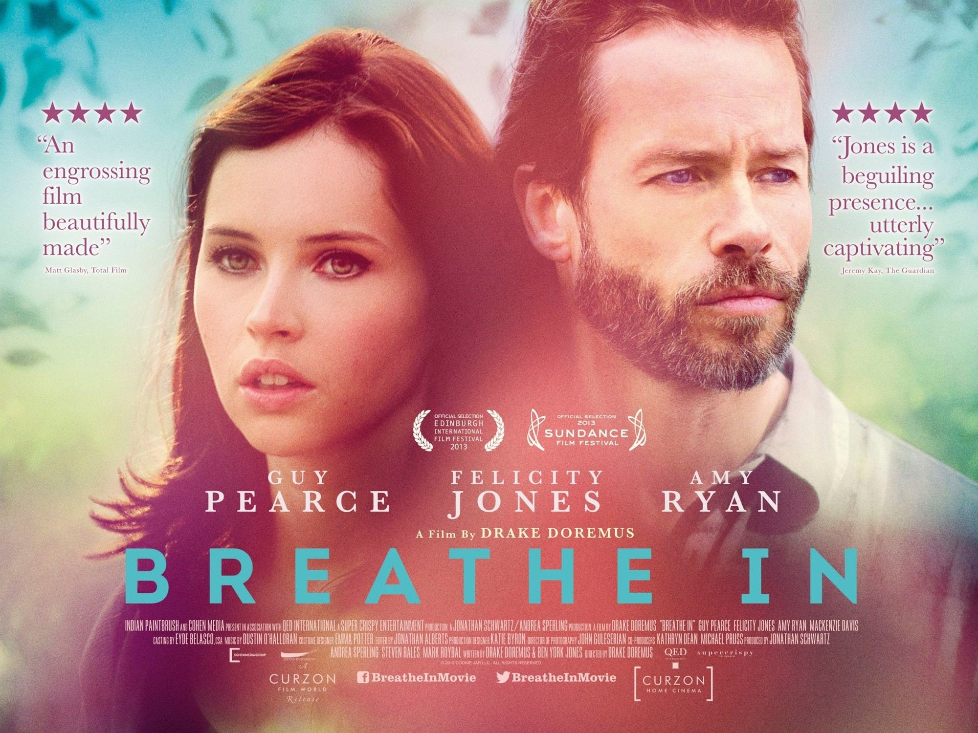 Poster of Cohen Media Group's Breathe In (2014)