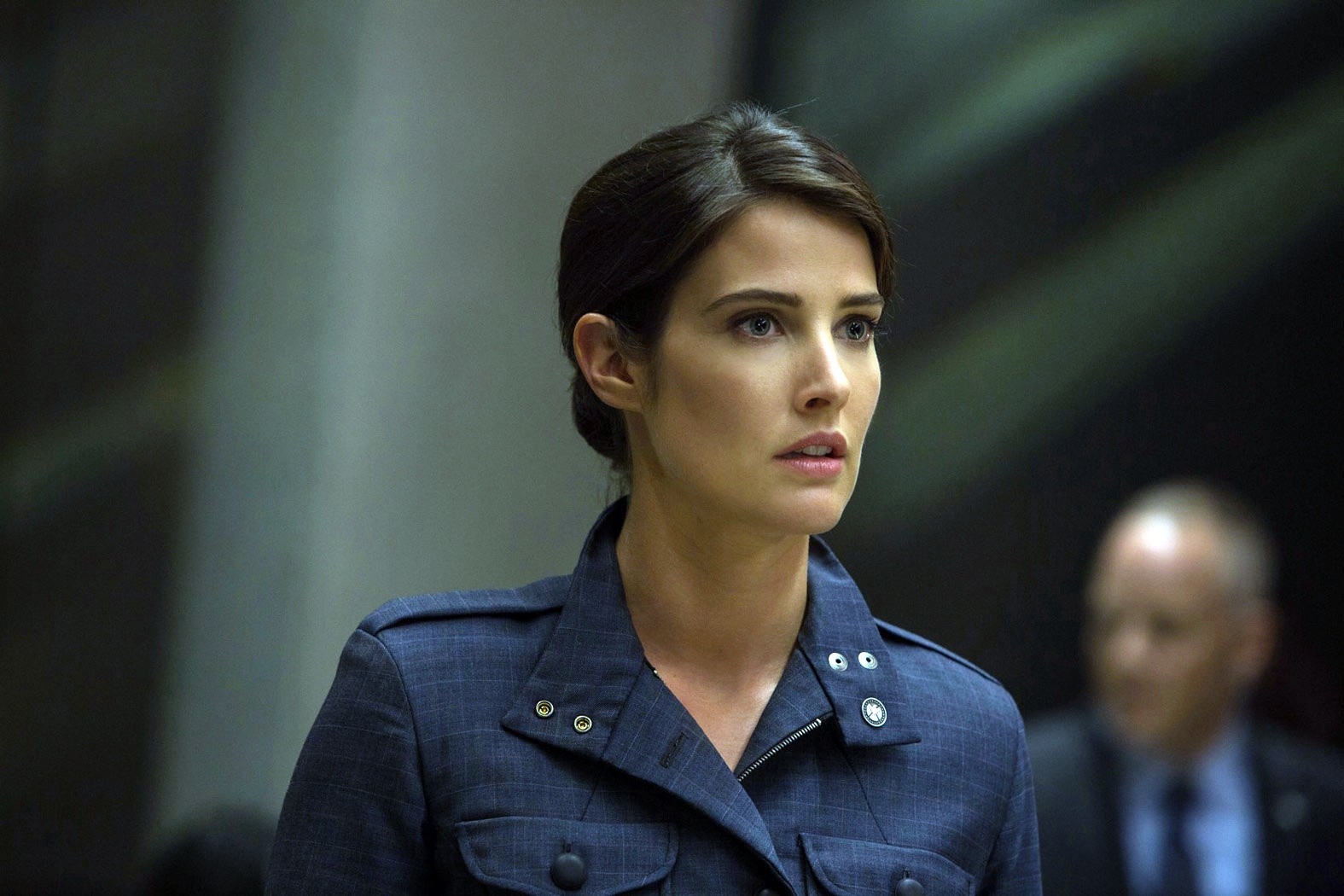 Cobie Smulders stars as Maria Hill in Walt Disney Pictures' Captain America: The Winter Soldier (2014)