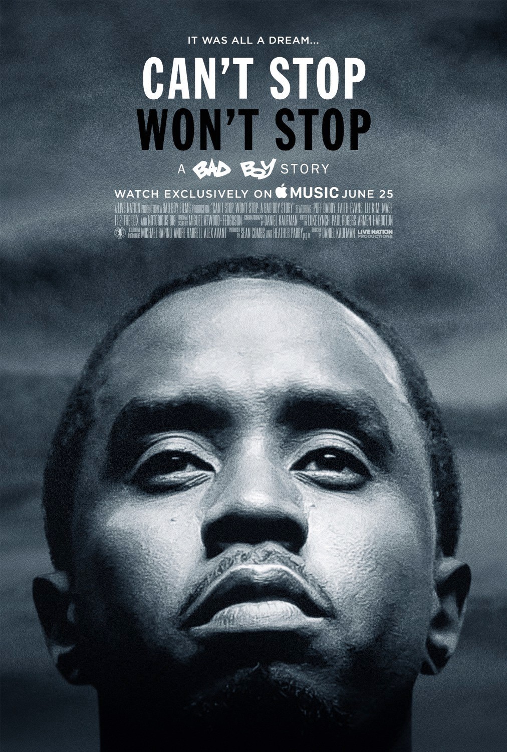 Poster of Live Nation Productions's Can't Stop, Won't Stop: The Bad Boy Story (2017)