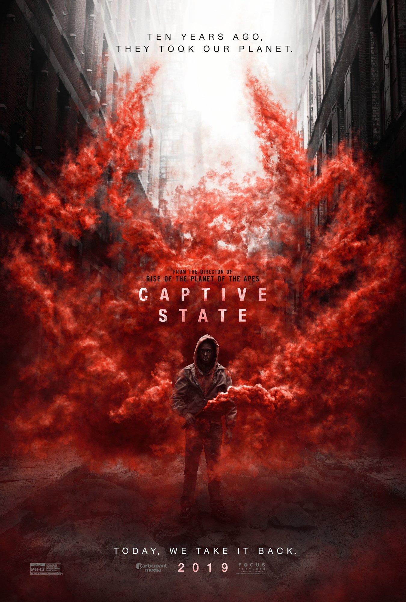 Poster of Focus Features' Captive State (2019)
