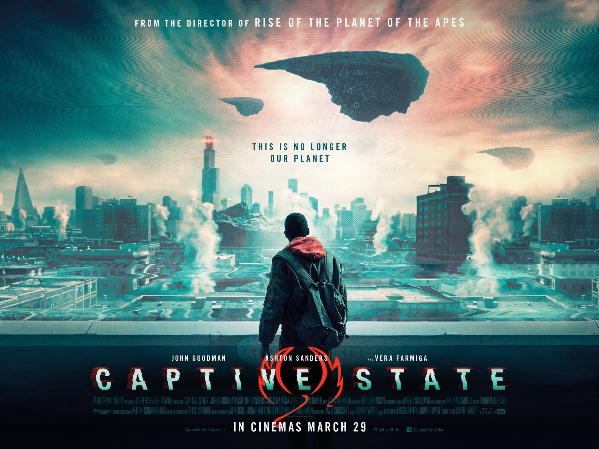 Poster of Focus Features' Captive State (2019)