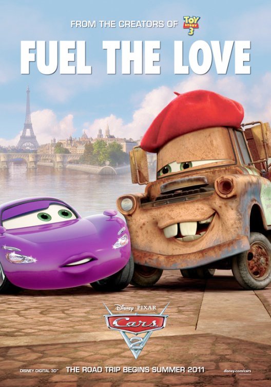 Poster of Walt Disney Pictures' Cars 2 (2011)