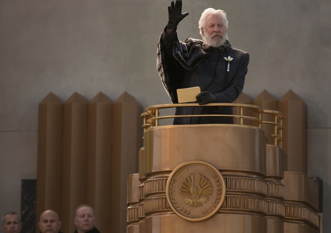 Donald Sutherland stars as President Snow in Lionsgate Films' The Hunger Games: Catching Fire (2013)