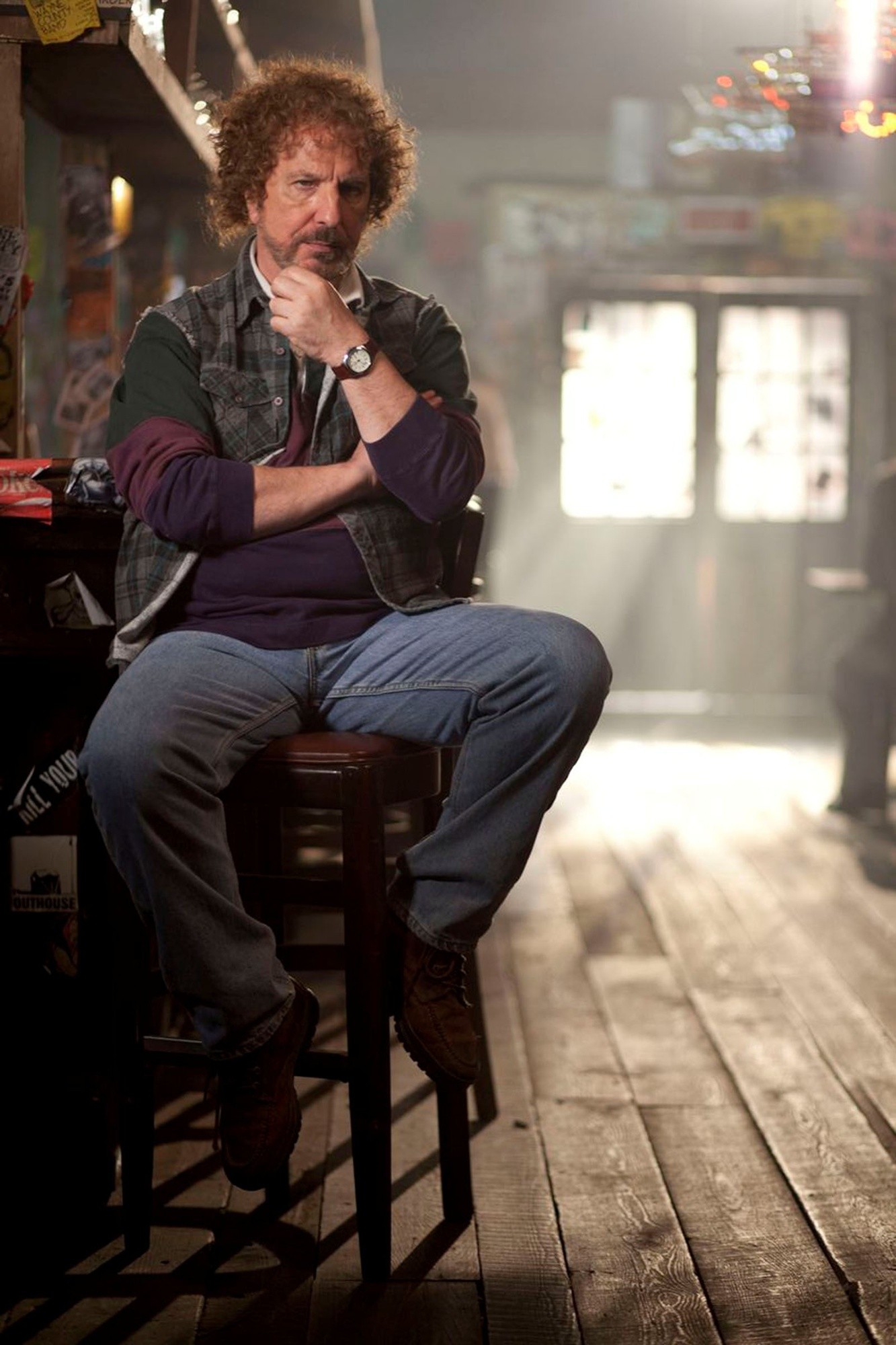 Alan Rickman stars as Hilly Kristal in XLrator Media's CBGB (2013)
