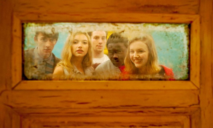 Matthew Beard, Imogen Poots, Aaron Johnson, Daniel Kaluuya and Hannah Murray in WestEnd Films' Chatroom (2010)