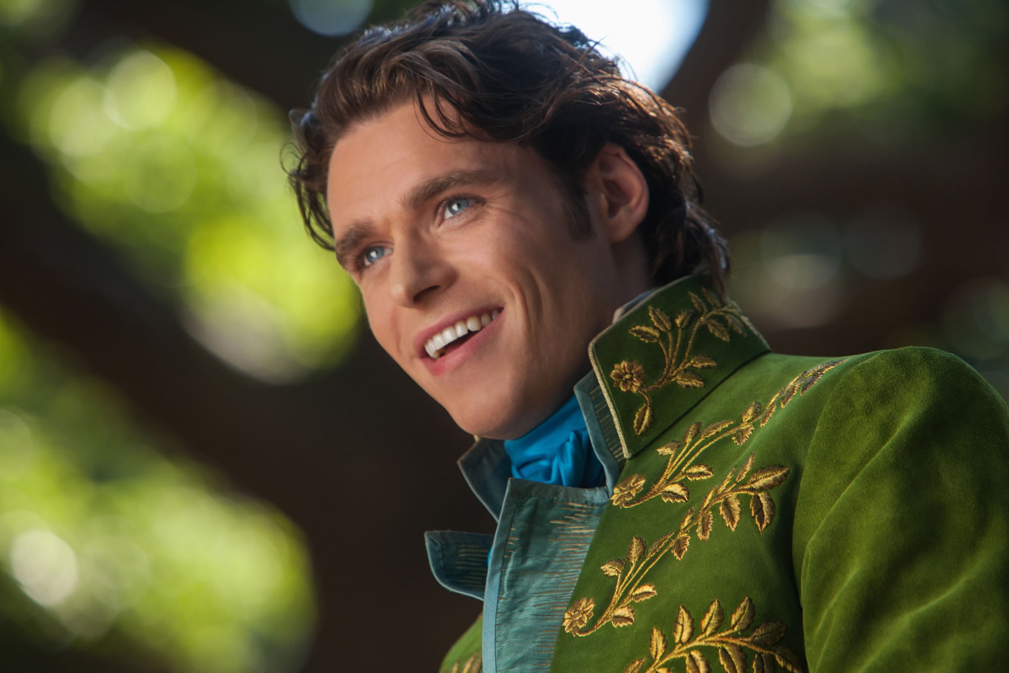 Richard Madden stars as Prince Charming in Walt Disney Pictures' Cinderella (2015). Photo credit by Jonathan Olley.