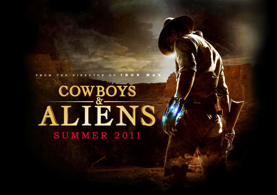 Poster of DreamWorks Pictures' Cowboys and Aliens (2011)