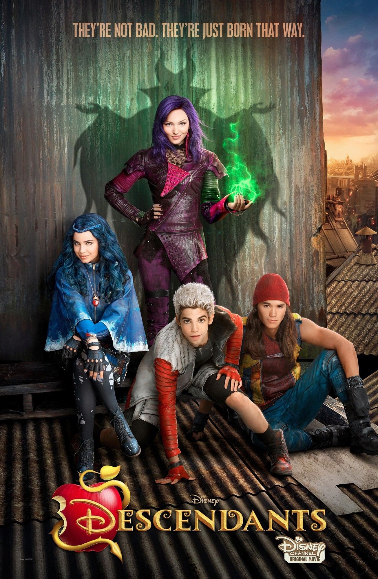 Poster of Disney Channel's Descendants (2015)