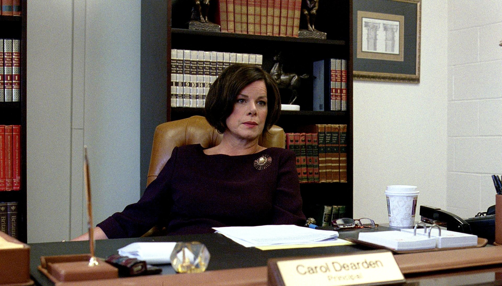 Marcia Gay Harden stars as Principal Carol Dearden in Tribeca Films' Detachment (2012). Photo credit by Tony Kaye.
