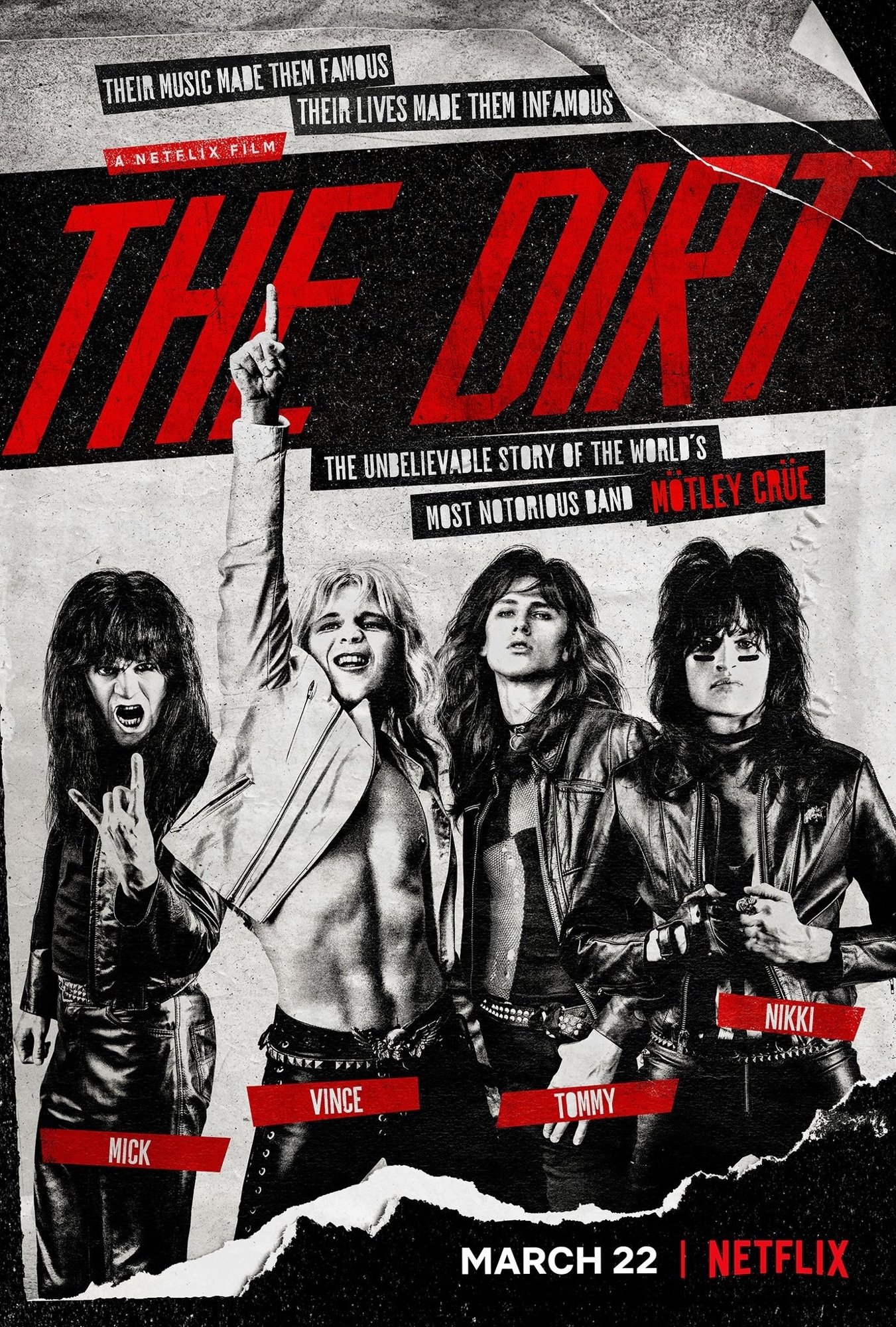 Poster of Netflix's The Dirt (2019)