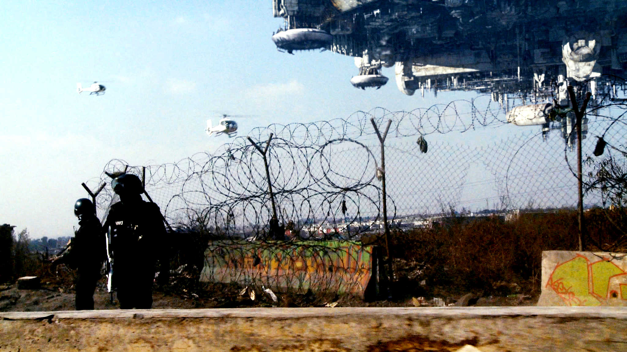 A scene from Sony Pictures Entertainment's District 9 (2009)