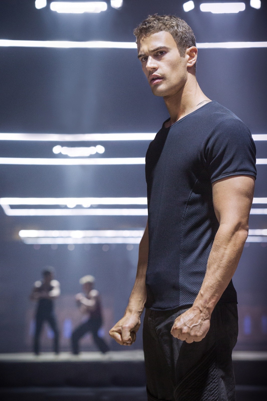 Theo James stars as Four in Summit Entertainment's Divergent (2014)