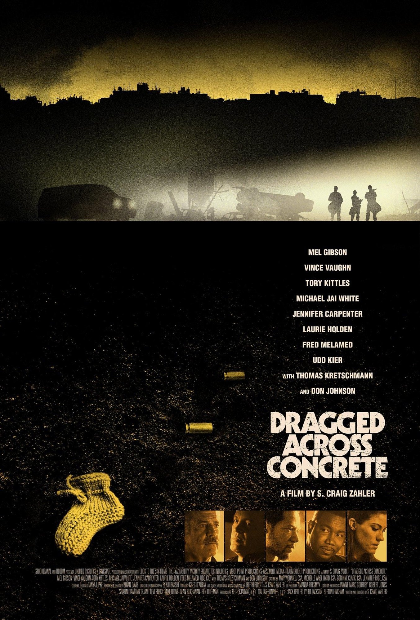 Poster of Summit Entertainment's Dragged Across Concrete (2019)