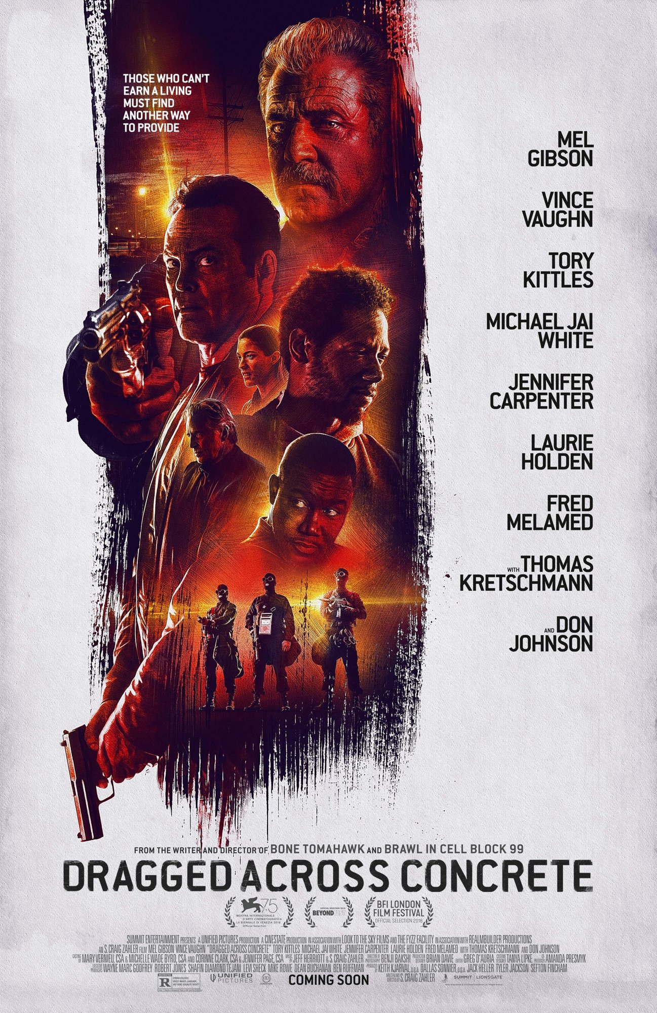 Poster of Summit Entertainment's Dragged Across Concrete (2019)