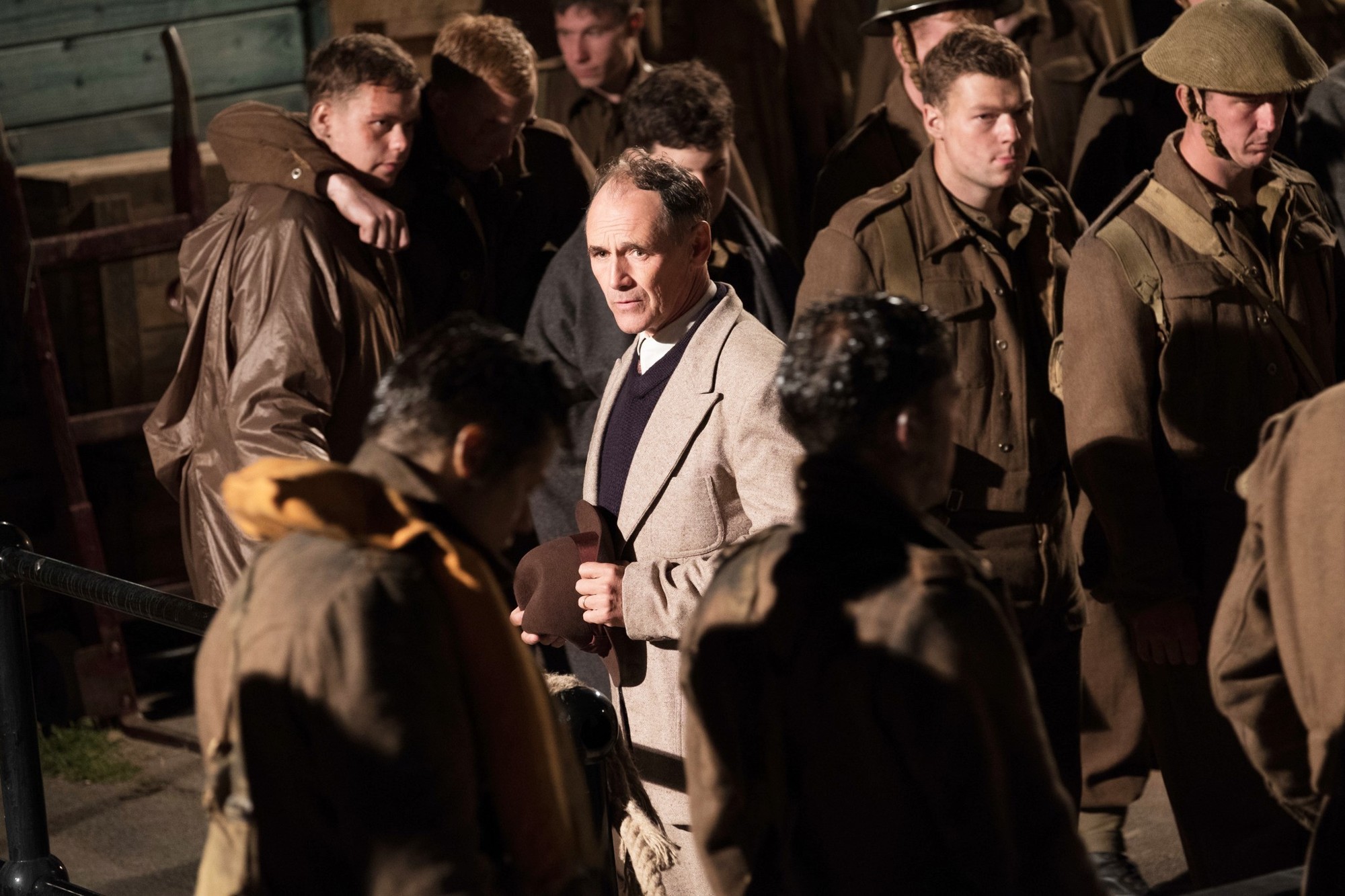 Mark Rylance stars as Dawcett in Warner Bros. Pictures' Dunkirk (2017)