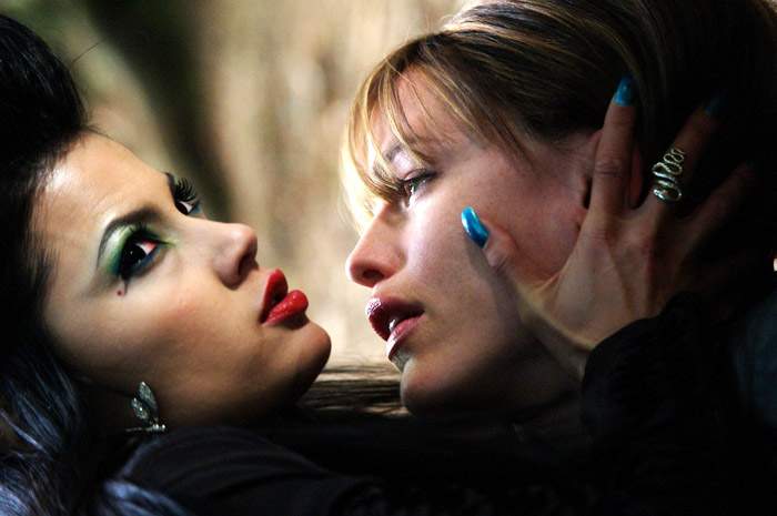 Natassia Malthe and Jennifer Garner in The 20th Century Fox's Elektra (2005)
