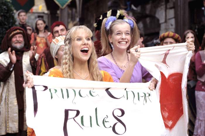 Jennifer Higham and Lucy Punch in Miramax Films' Ella Enchanted (2004)