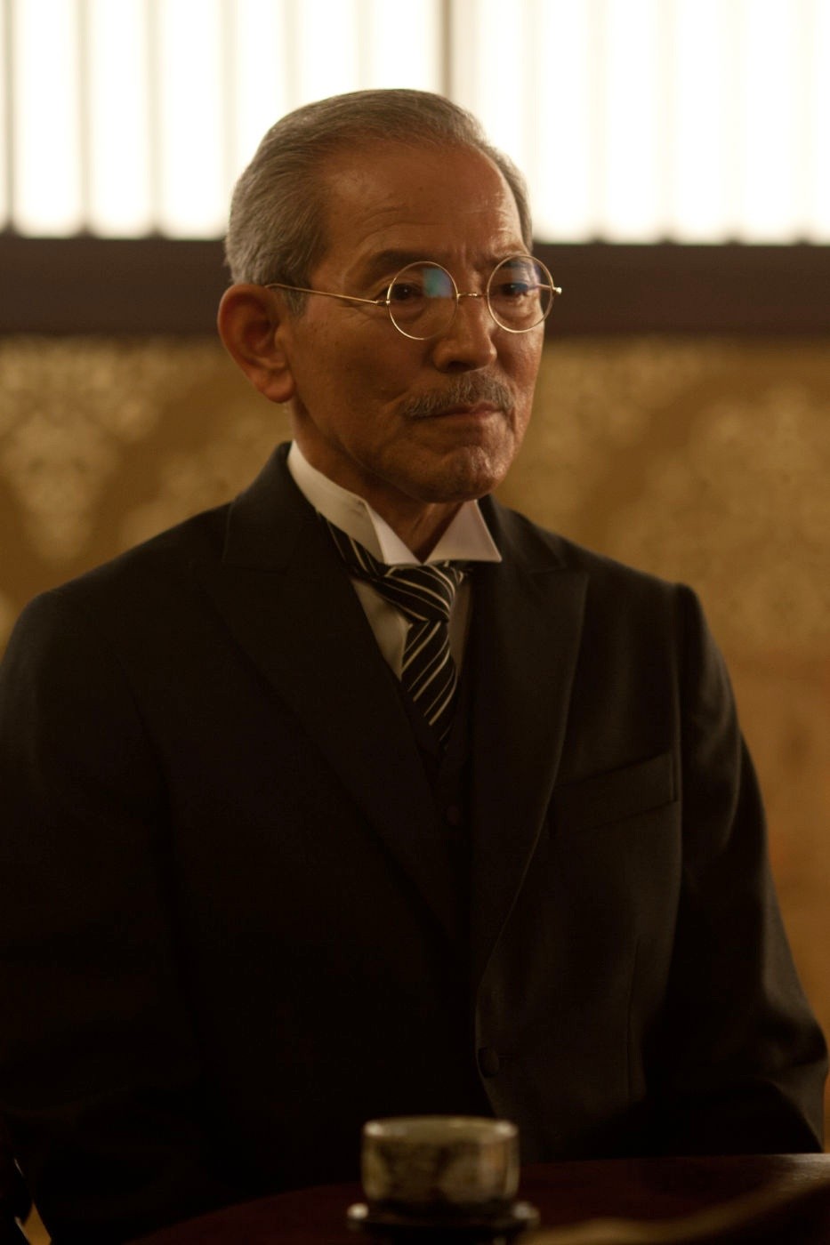 Isao Natsuyagi stars as Teizaburo Sekiya in Roadside Attractions' Emperor (2013)