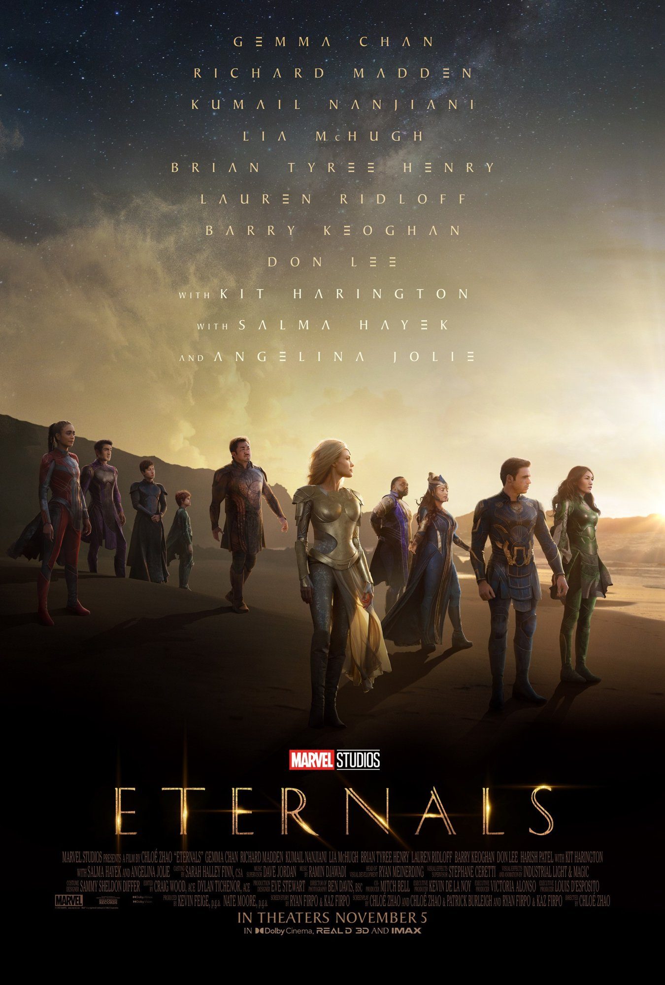 Poster of Eternals (2021)