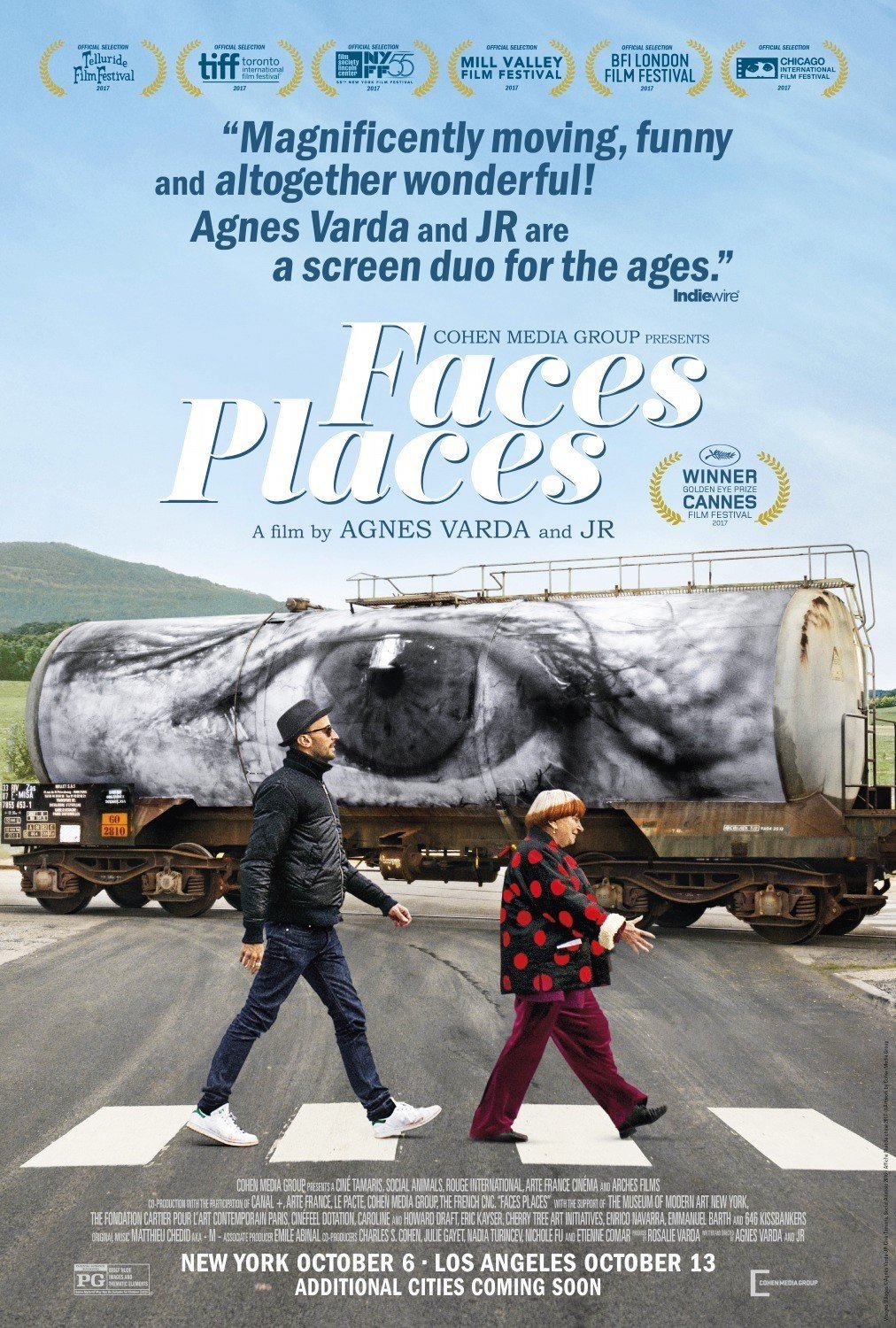 Poster of Cohen Media Group's Faces Places (2017)