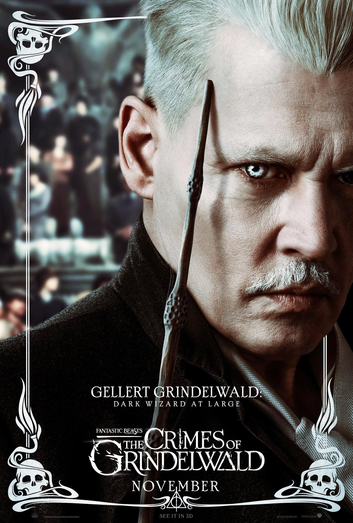 Poster of Warner Bros. Pictures' Fantastic Beasts: The Crimes of Grindelwald (2018)
