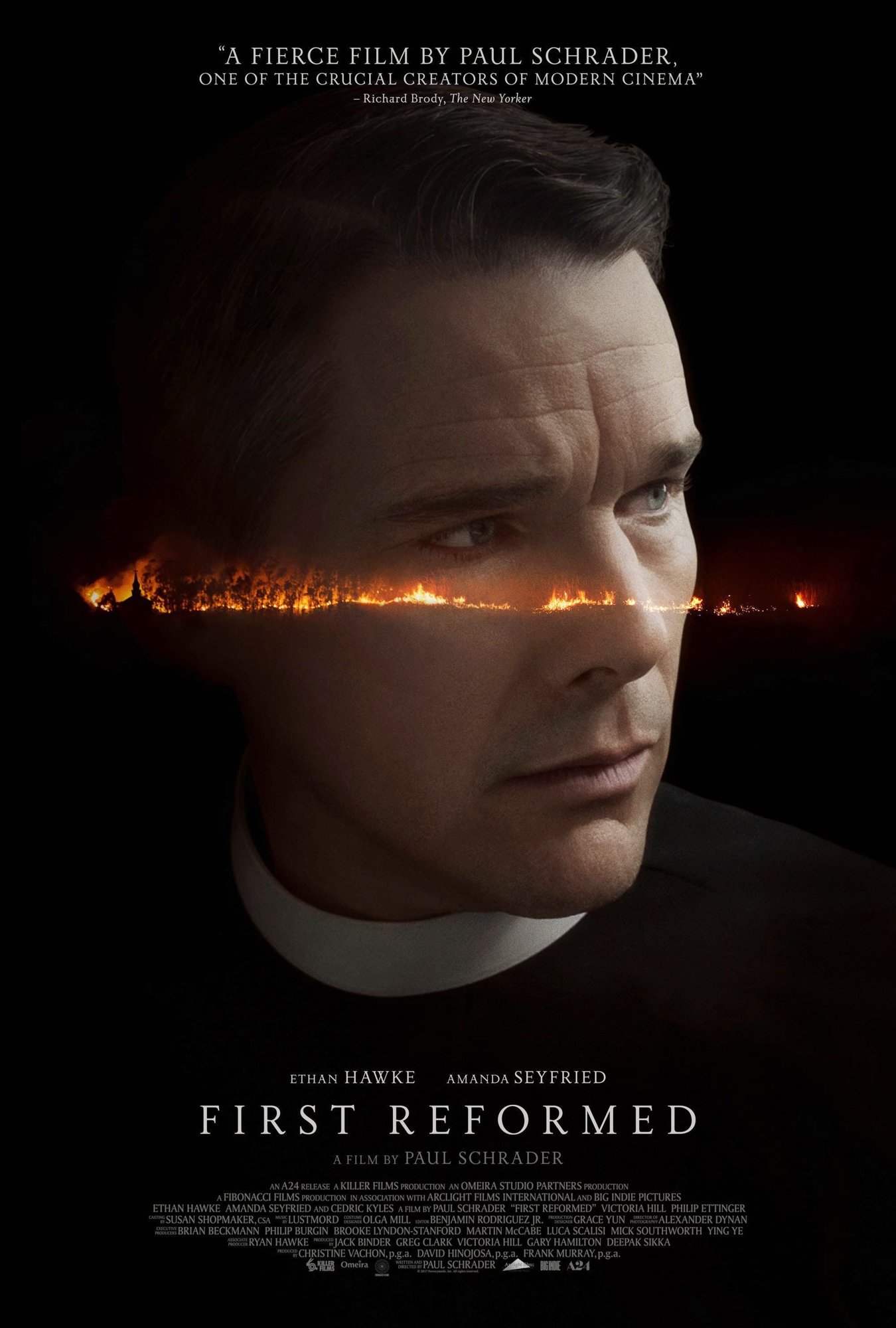 Poster of A24's First Reformed (2018)
