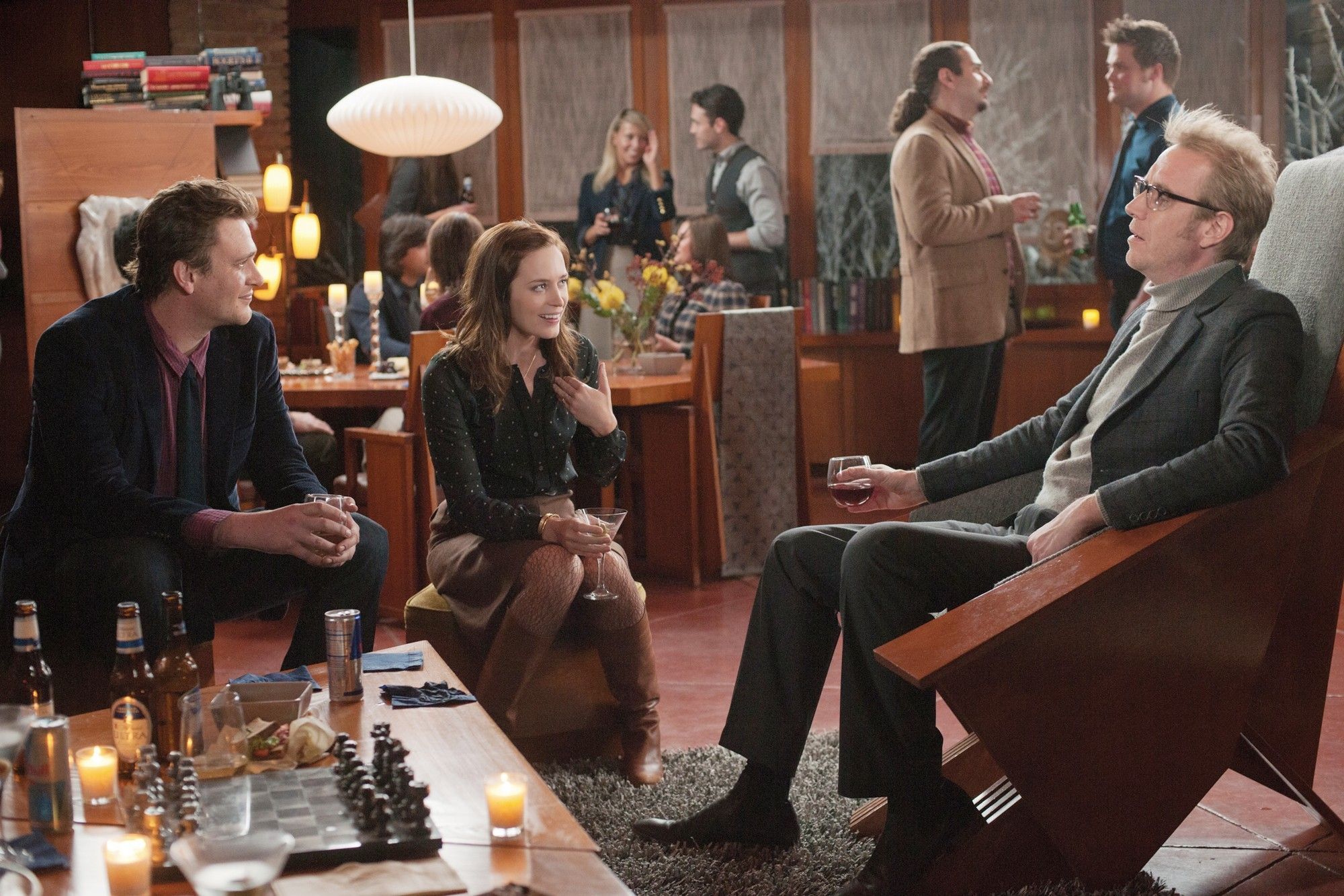 Jason Segel, Emily Blunt and Rhys Ifans in Universal Pictures' The Five-Year Engagement (2012)