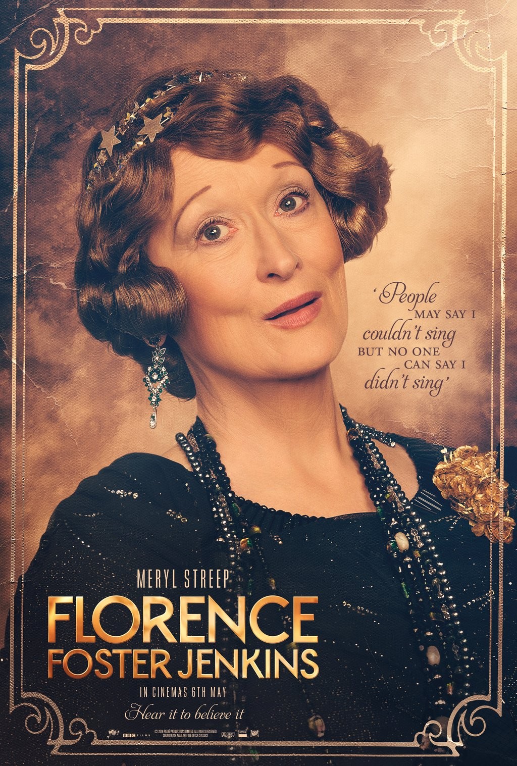 Poster of Paramount Pictures' Florence Foster Jenkins (2016)