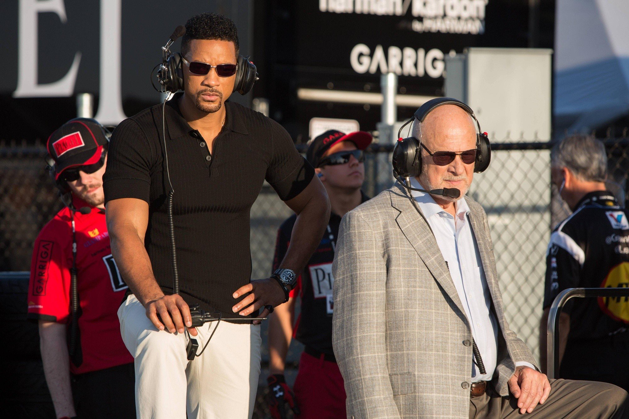 Will Smith stars as Nicky and Gerald McRaney stars as Owens in Warner Bros. Pictures' Focus (2015)