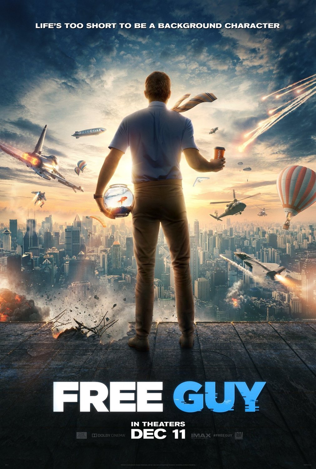 Poster of Free Guy (2021)