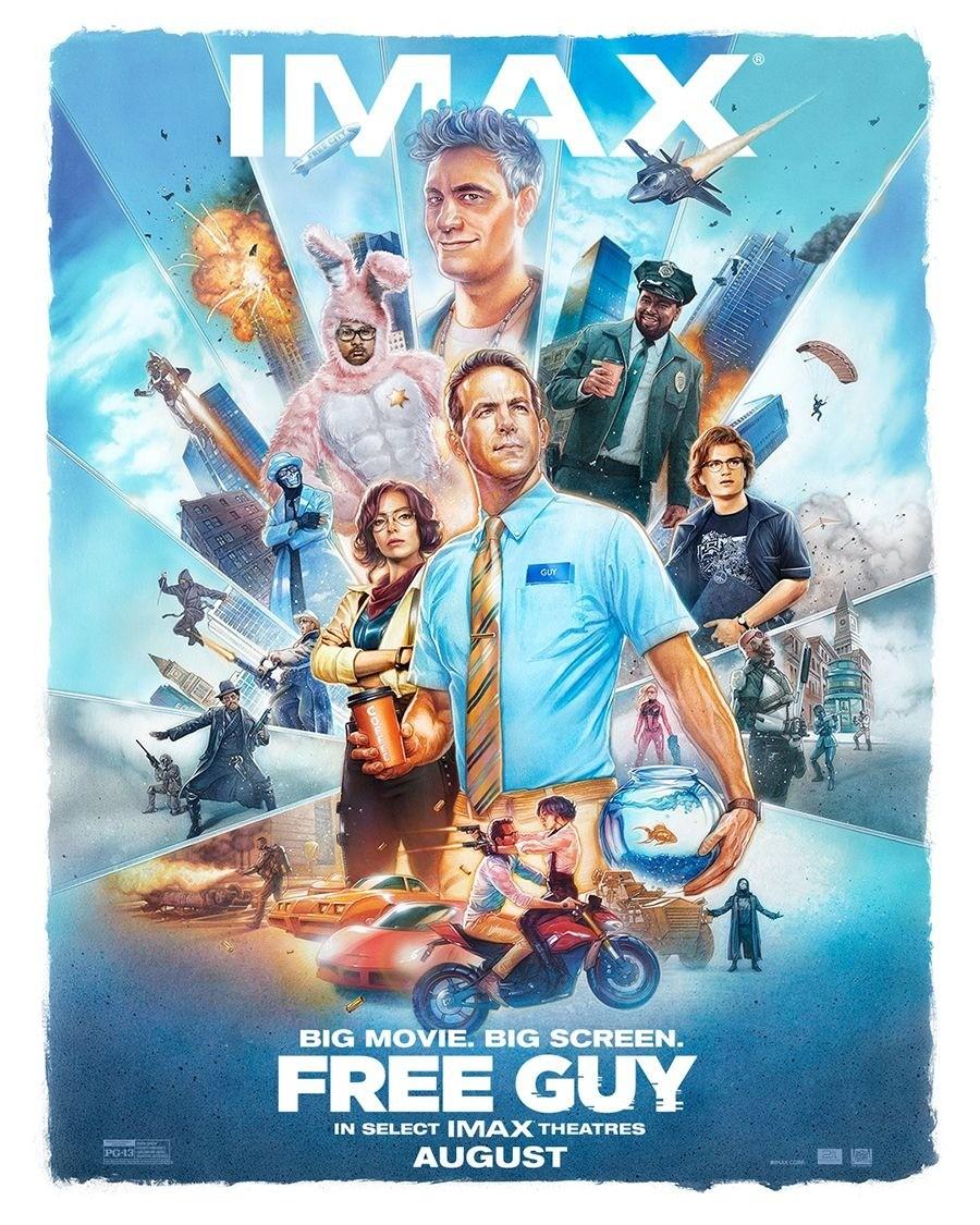 Poster of Free Guy (2021)