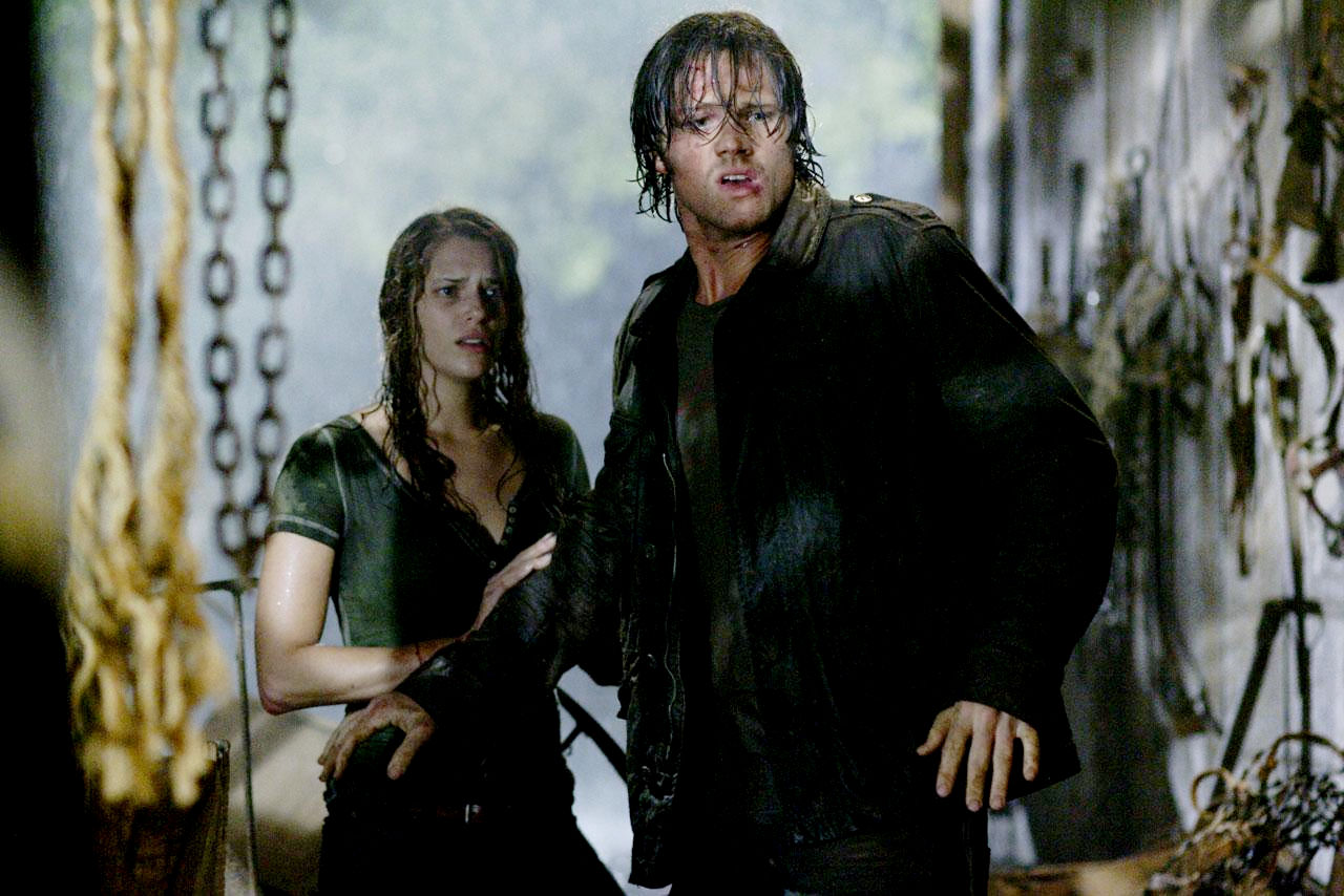 Amanda Righetti stars as Whitney and Jared Padalecki stars as Clay in Paramount Pictures' Friday the 13th (2009)