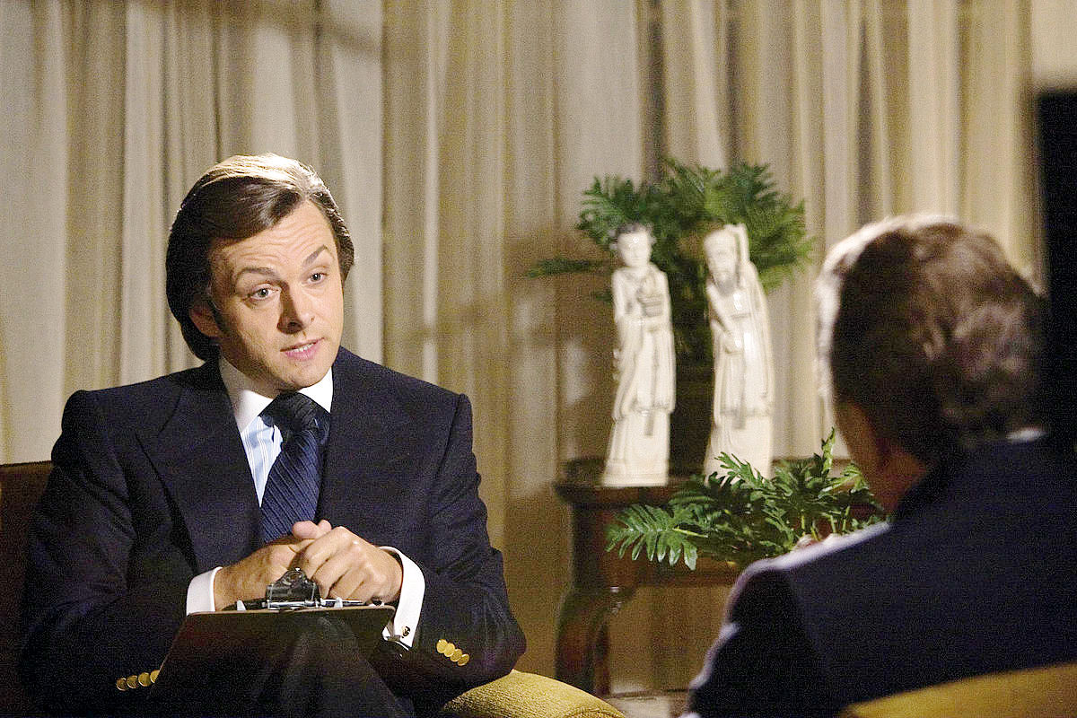 Michael Sheen stars as David Frost in Universal Pictures' Frost/Nixon (2008)