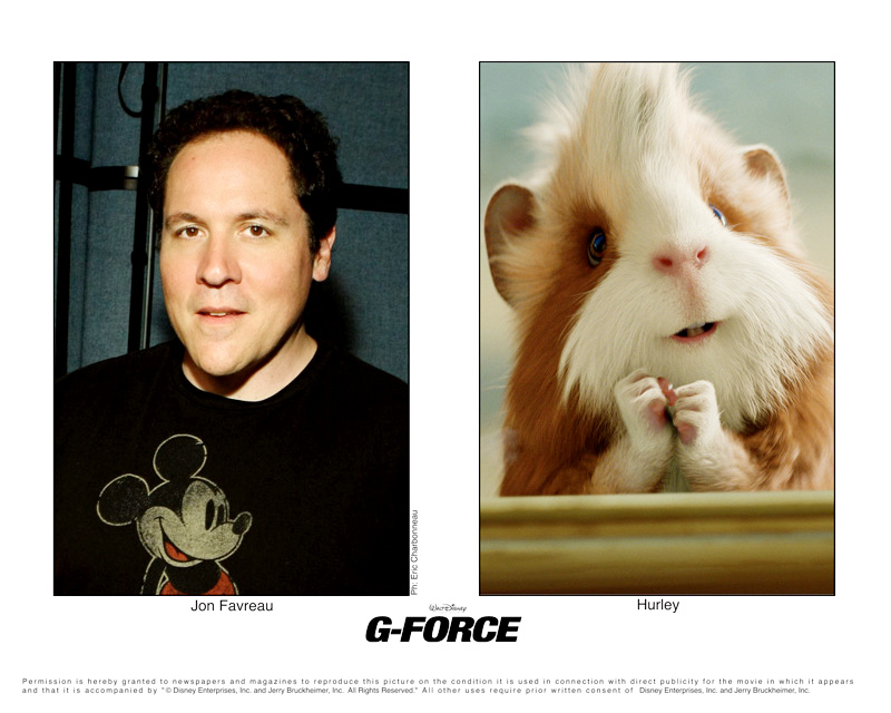 Jon Favreau voices Hurley in Walt Disney Pictures' G-Force (2009)