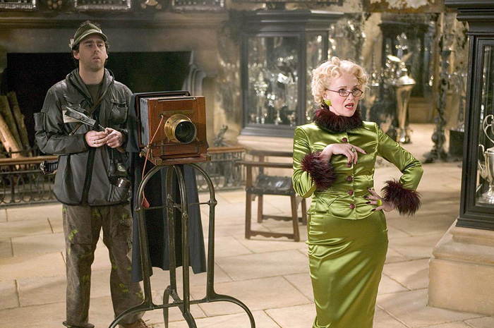 Miranda Richardson as Rita Skeeter, the Daily Prophet gossip columnist