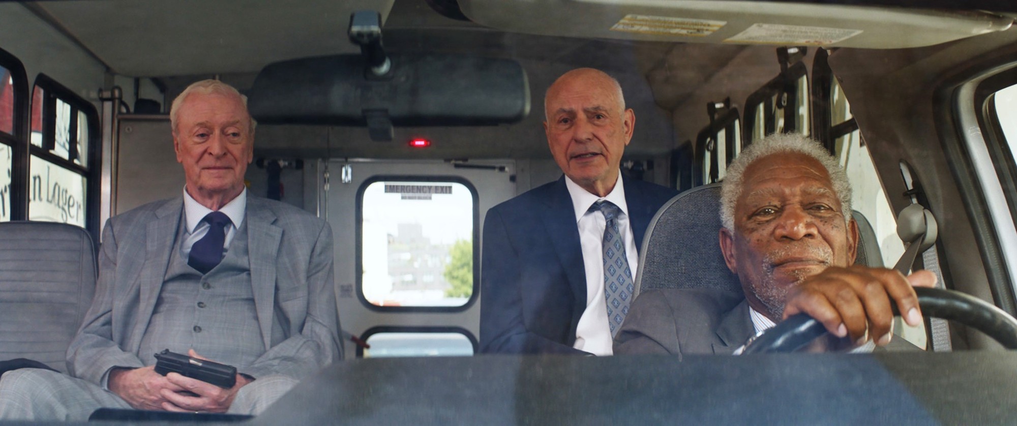 Michael Caine, Alan Arkin and Morgan Freeman in Warner Bros. Pictures' Going in Style (2017)