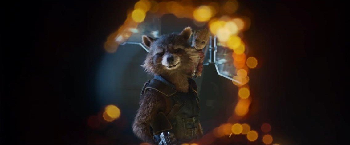 Rocket and Baby Groot from Walt Disney Pictures' Guardians of the Galaxy Vol. 2 (2017)