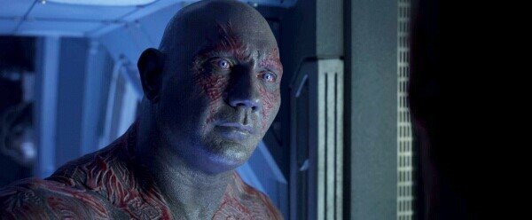 Dave Bautista stars as Drax in Walt Disney Pictures' Guardians of the Galaxy Vol. 2 (2017)