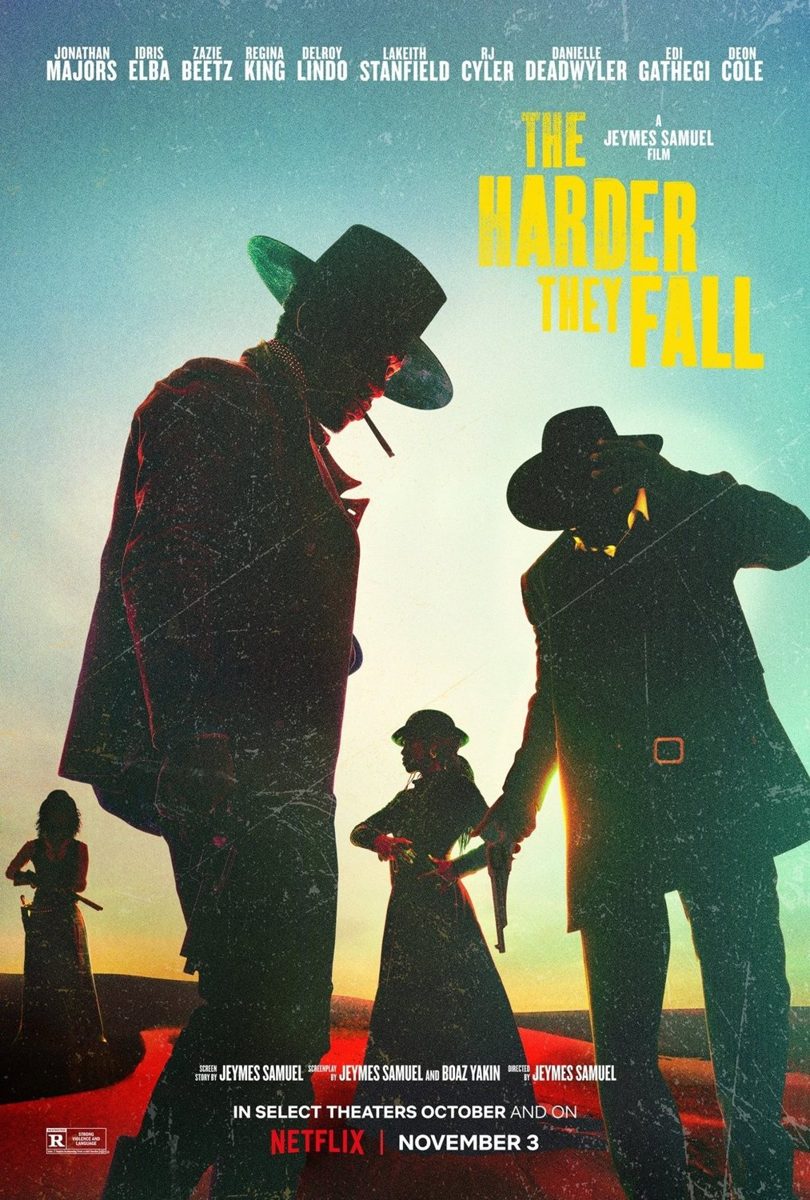 Poster of The Harder They Fall (2021)